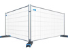 Temporary fencing.