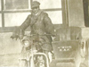 4th Wing RAF WAAC rider on a motor cycle and side car. I think it is Margaret Goode.