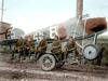 Captured Albatros DII, previously flown by Ltn Max Bohme, of Jasta 5 being recovered by an RFC trailer. Ltn Max Bohme f Jasta 5, Flying Albatros D.II D910/16 when shot down and taken prisoner by Lt Pearson of  29 Sqn RFC and Lt Graham & Lt A.V. Boddy of 11 Squadron RFC, in Bouchavesnes-Somme - March 4, 1917.