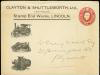 Clayton and Shuttleworth of Stamp End Works, Lincoln were manufacturers of traction engines, agricultural machinery and locomotives.