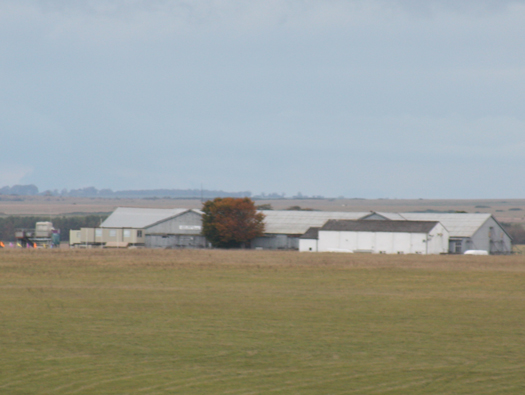 RFC/RAF Netheravon, Wiltshire. Hangars WW1
