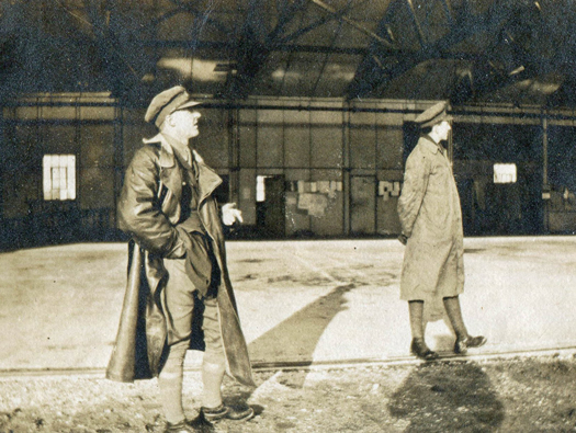 RFC/RAF Netheravon, Wiltshire. Hangars WW1