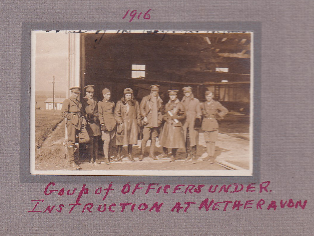 RFC/RAF Netheravon, Wiltshire. Hangars WW1