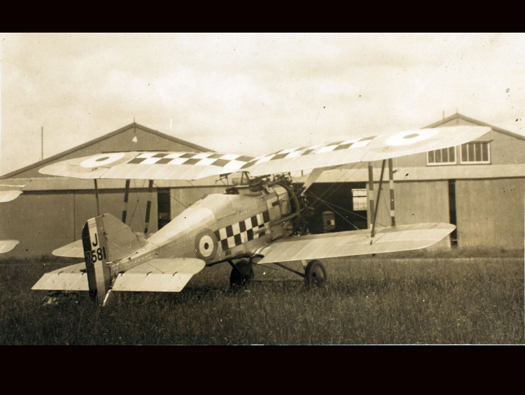 RFC/RAF Netheravon, Wiltshire. Hangars WW1