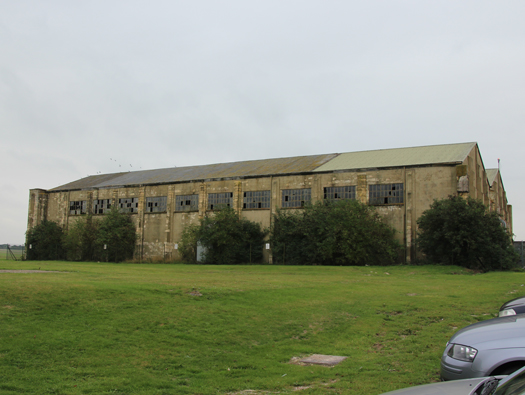 RFC/RAF Netheravon, Wiltshire. Hangars WW1
