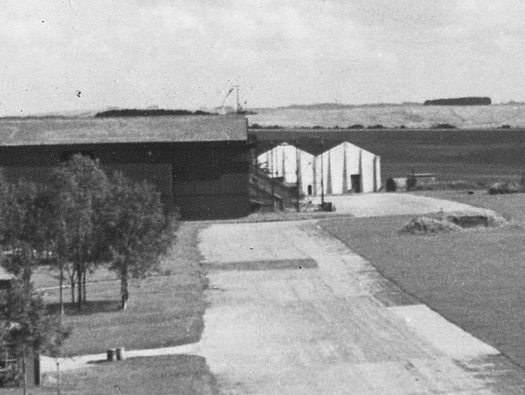 RFC/RAF Netheravon, Wiltshire. Hangars WW1