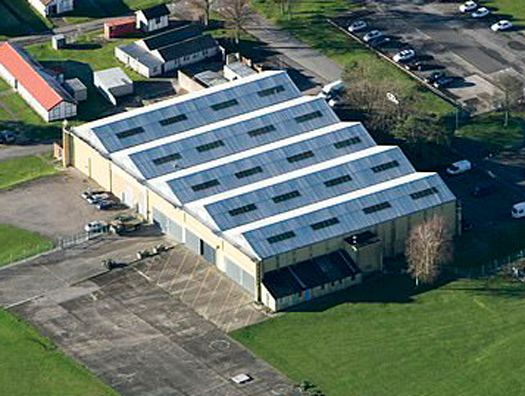 RFC/RAF Netheravon, Wiltshire. Hangars WW1