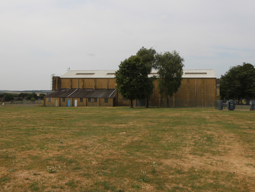 RFC/RAF Netheravon, Wiltshire. Hangars WW1