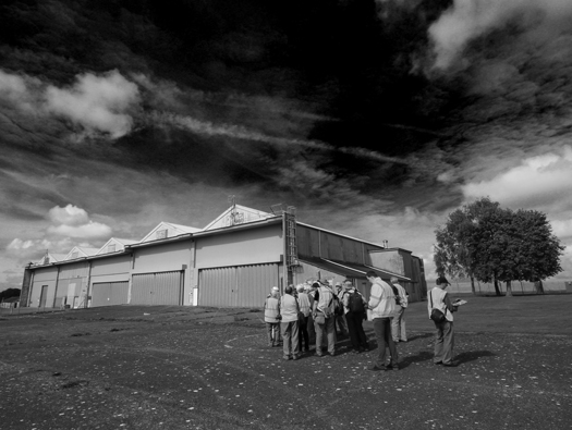 RFC/RAF Netheravon, Wiltshire. Hangars WW1