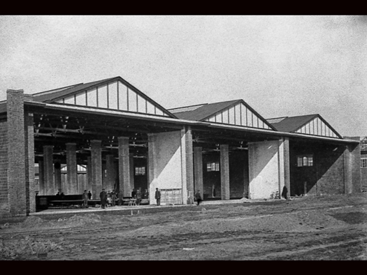 RFC/RAF Netheravon, Wiltshire. Hangars WW1