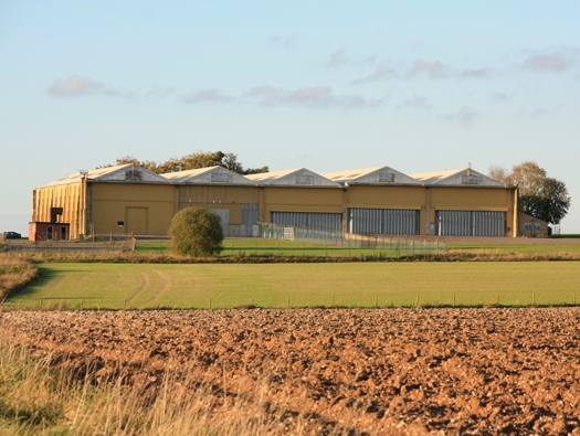 RFC/RAF Netheravon, Wiltshire. Hangars WW1