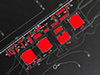 1930 plan showing the hangars.