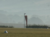 The wind sock.