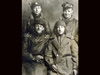 Bomber crew suited up for war.
