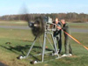 Modern engine test.