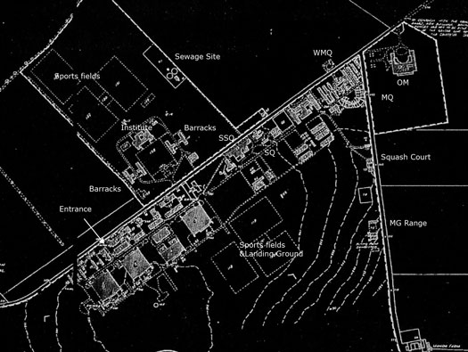 RAF Old Sarum, Camp & Communal Sites