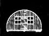 Nissen hut door end.