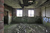 Inside one of he rooms