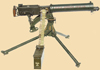 Could have been a Vickers machine gun.