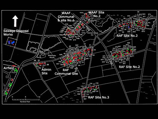 RAF Culmhead, Somerset. Dispersed Sites