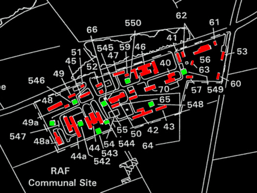 RAF Culmhead, Somerset. Dispersed Sites