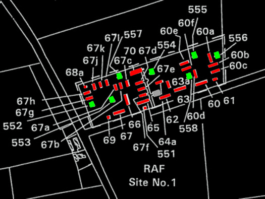 RAF Culmhead, Somerset. Dispersed Sites