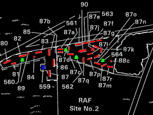 RAF Culmhead, Somerset. Dispersed Sites