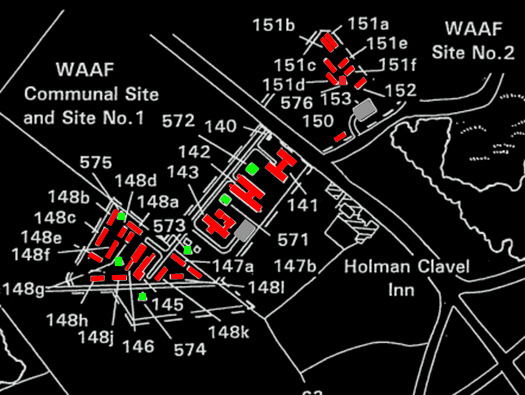 RAF Culmhead, Somerset. Dispersed Sites