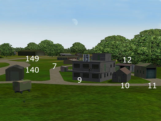 RAF Ibsley, Hampshire 
  Airfield Site