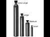 Hydrogen gas cylinders.