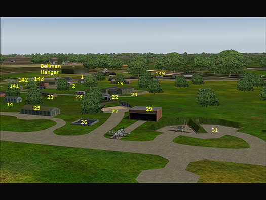 RAF Ibsley, Hampshire 
  Airfield Site