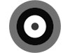 B&W, RAF Type A1 roundel 1937 to March 1939.