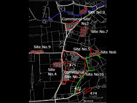 RAF Ibsley, Hampshire 
  Dispersed sites