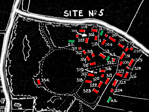 RAF Ibsley, Hampshire 
  Dispersed sites