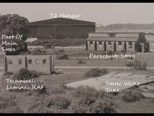 RAF Stoney Cross,
USAAF Station 452, Hampshire, 
Technical, Communal Site 1, Sites,1, 2 & WAAF