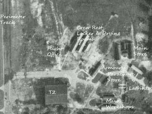 RAF Stoney Cross,
USAAF Station 452, Hampshire, 
Technical, Communal Site 1, Sites,1, 2 & WAAF
