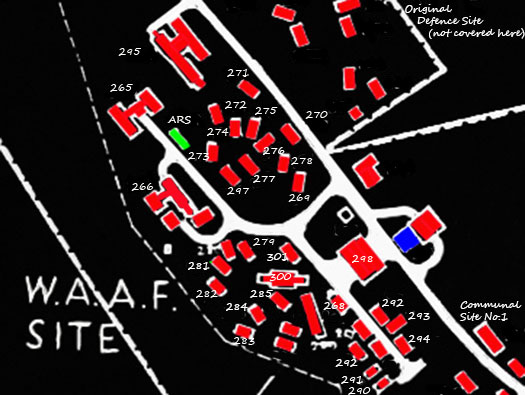 RAF Stoney Cross,
USAAF Station 452, Hampshire, 
Technical, Communal Site 1, Sites,1, 2 & WAAF