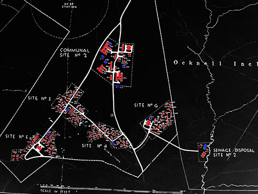 RAF Stoney Cross, 
USAAF Station 452, Hampshire, 
Communal Sites 2,3,4,5 & 6