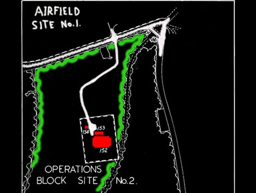 RAF Holmsley South, Operations Block