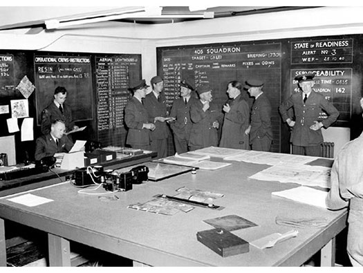 RAF Holmsley South, Operations Block