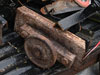 One of the door wheels.
