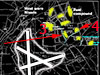 A plan of dispersed accommodation WAAF sites 3 &4.