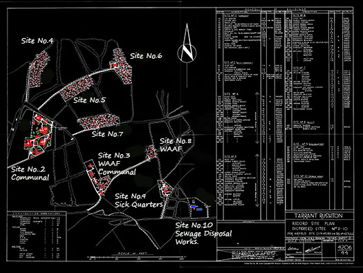 RAF Tarrant Rushton, Dispersed Sites