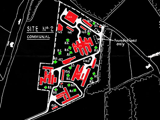 RAF Tarrant Rushton, Dispersed Sites