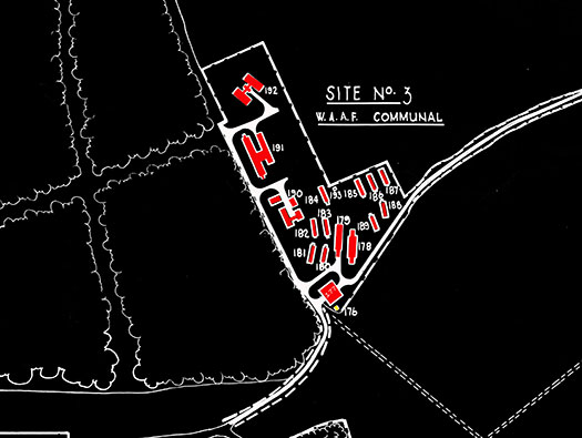 RAF Tarrant Rushton, Dispersed Sites