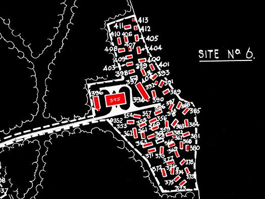 RAF Tarrant Rushton, Dispersed Sites