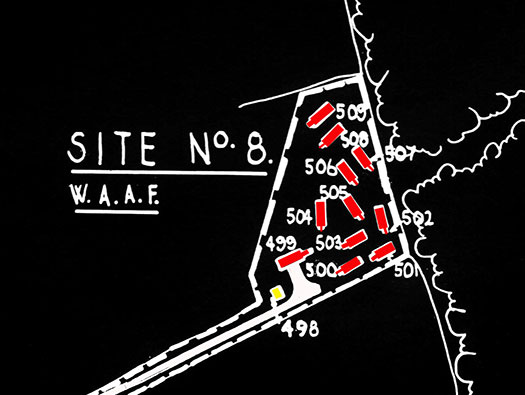 RAF Tarrant Rushton, Dispersed Sites