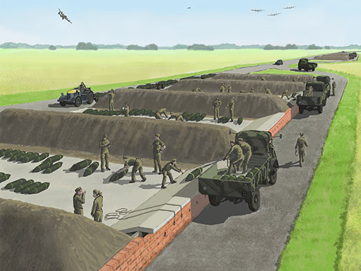 RAF Tarrant Rushton,  Bomb Store