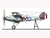 The plane like Hawker Fury would have been leveled on a concrete base, tied down and the guns could fire into the butt and sites adjusted.