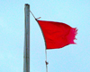 Danger flag.